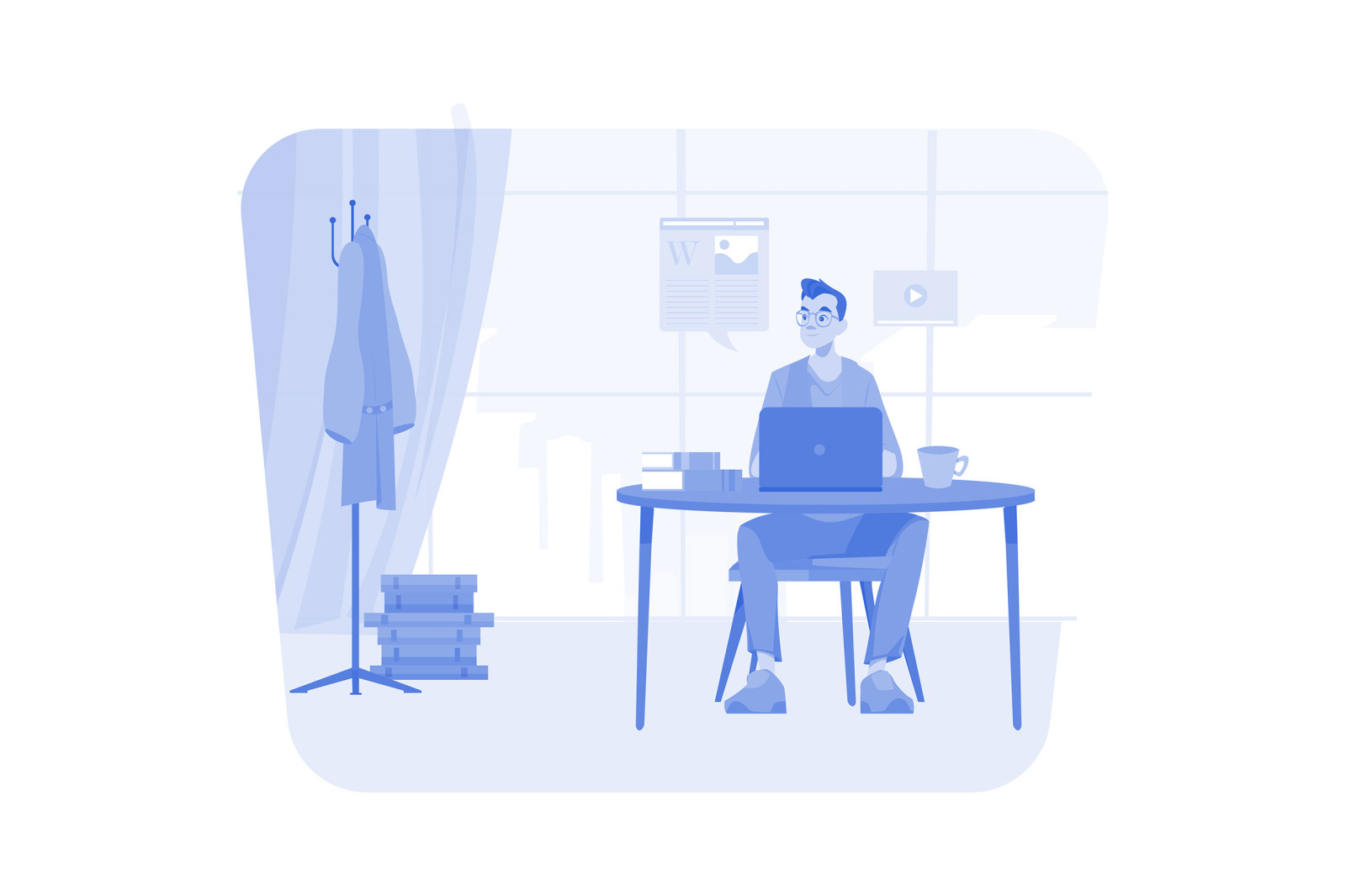 M631_Content Writing Illustration Pack M631_Content Writing Illustration Pack