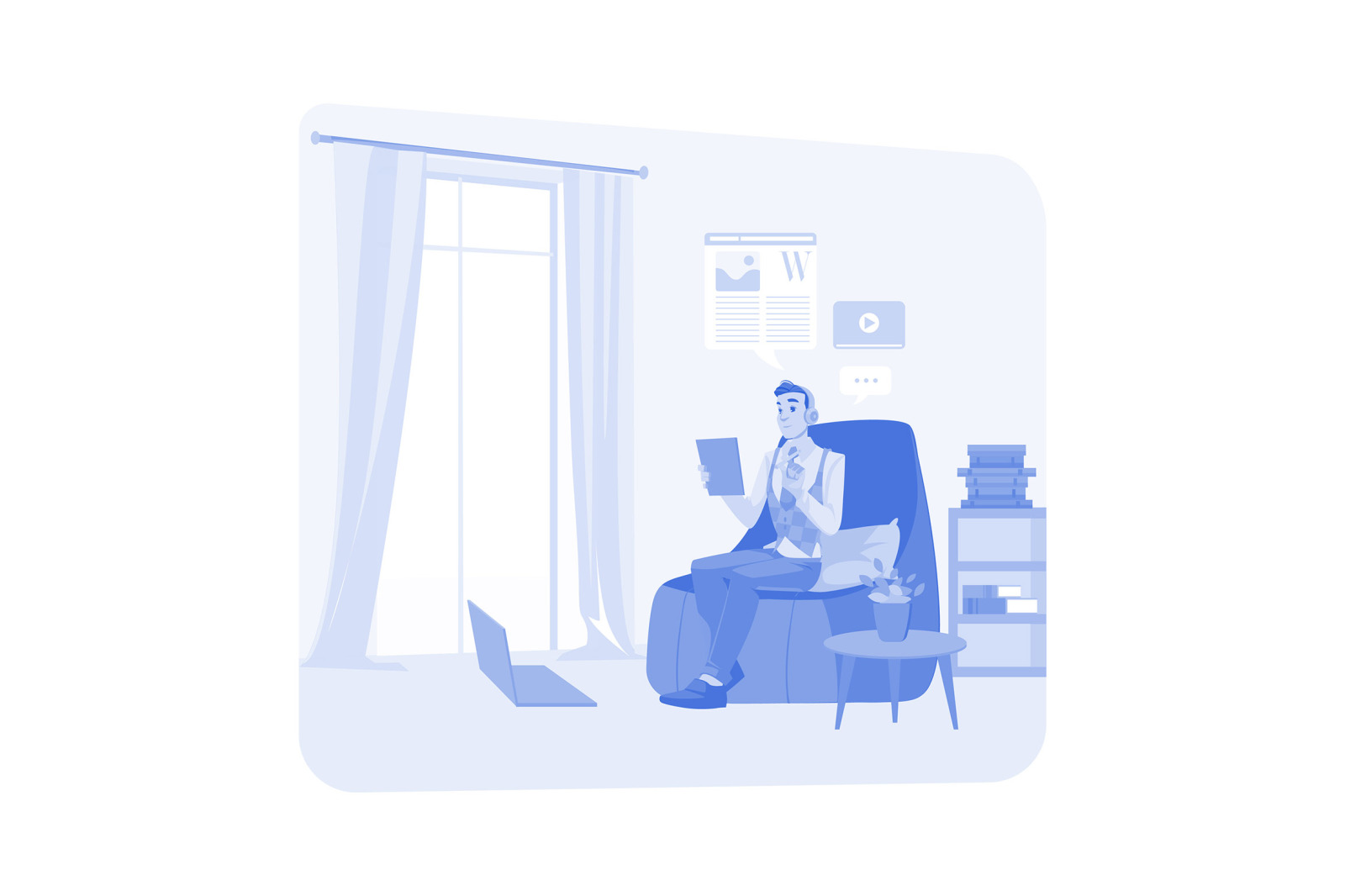 M631_Content Writing Illustration Pack M631_Content Writing Illustration Pack