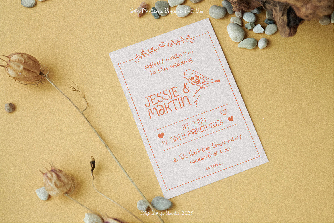 Sista Planteria - Organic Font Duo Sista Planteria - Organic Font Duo