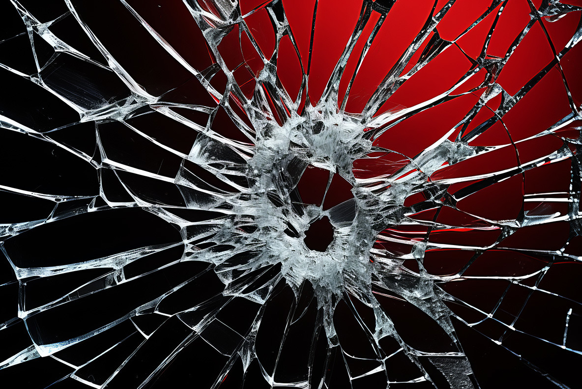 Broken glass Broken glass
