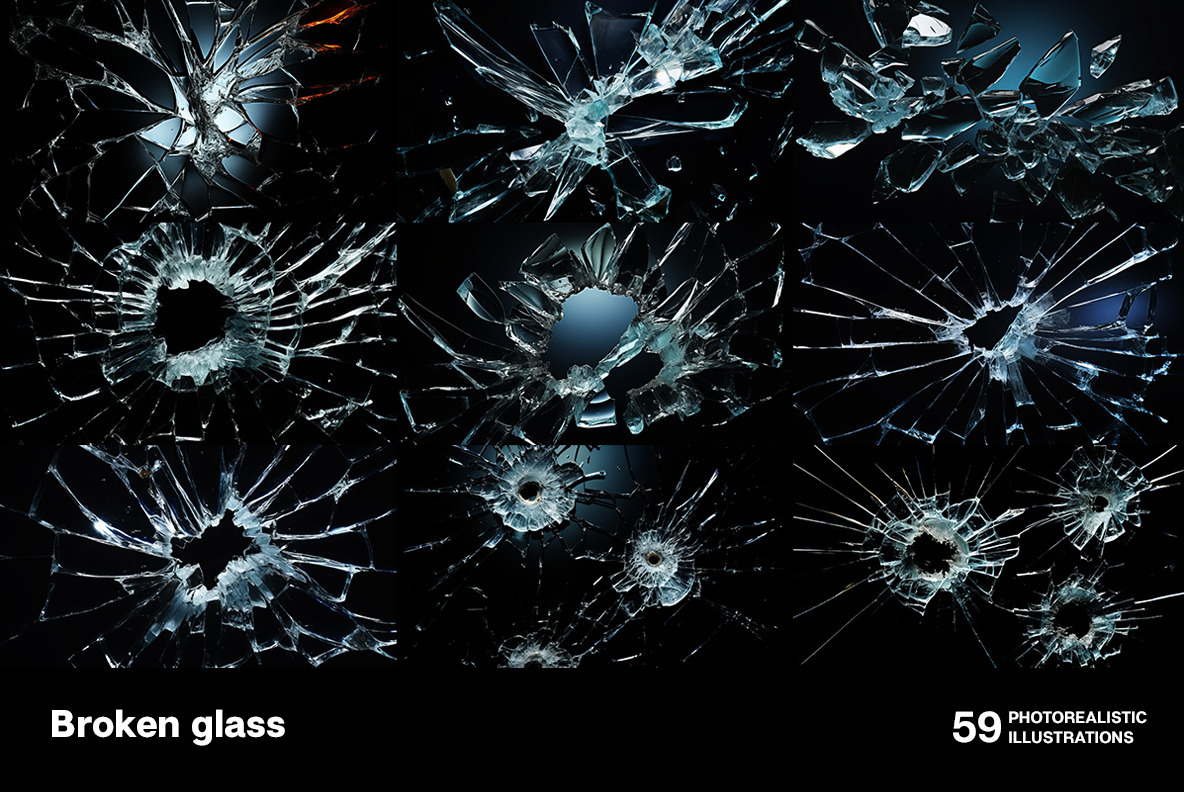 Broken glass Broken glass