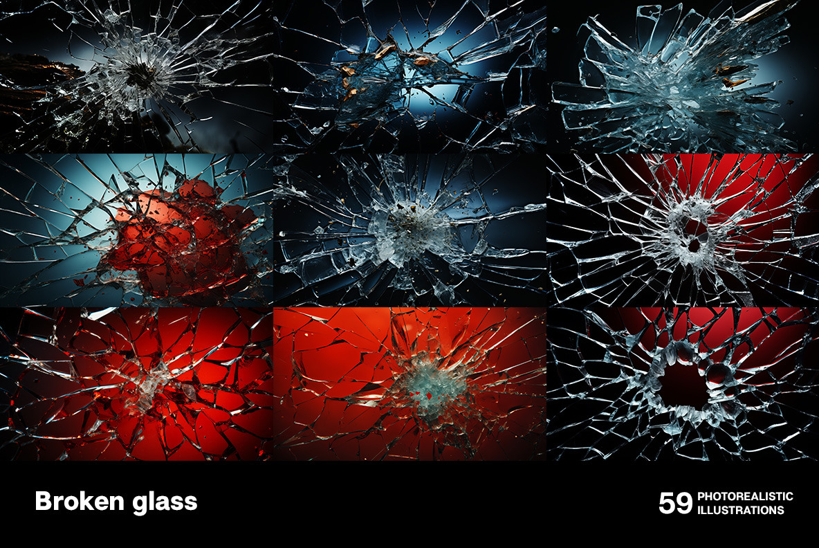 Broken glass Broken glass