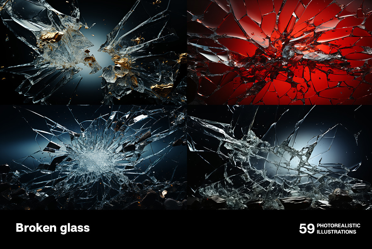 Broken glass Broken glass