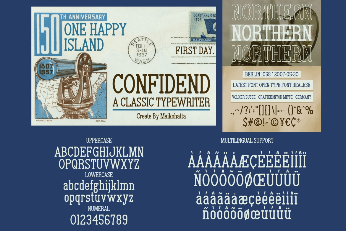 Classic Typewriter Font Bundle Classic Typewriter Font Bundle