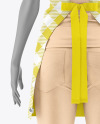 Apron w/ Mannequin Mockup - Back View