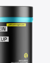 Matte Metallic Protein Jar Mockup Matte Metallic Protein Jar Mockup