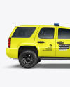 Police SUV Mockup - Side View