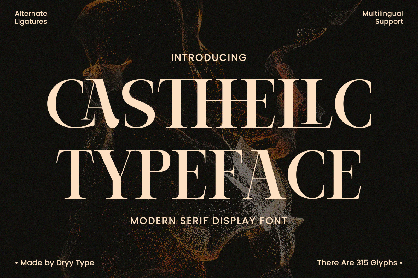 Casthelic - Elegant Serif Typeface Casthelic - Elegant Serif Typeface