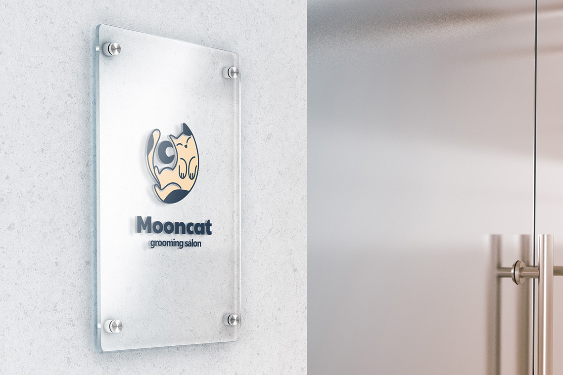 Glass Sign Mockup Glass Sign Mockup