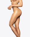 Naked Female Body Mockup