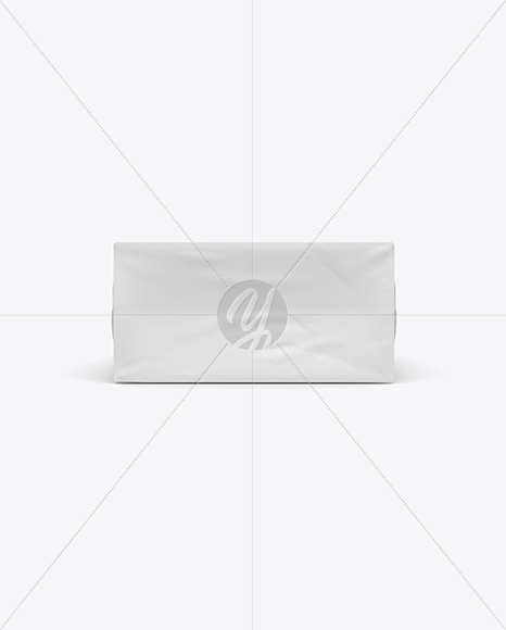 2oz Plastic Food Bag Mockup - Front & Bottom Views