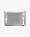 Metallic Snack Bar Mockup - Front View