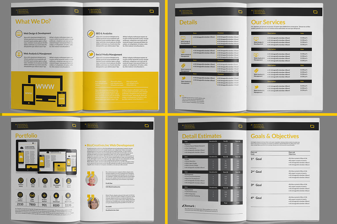 Web Design Proposal W/ Complement Web Design Proposal W/ Complement