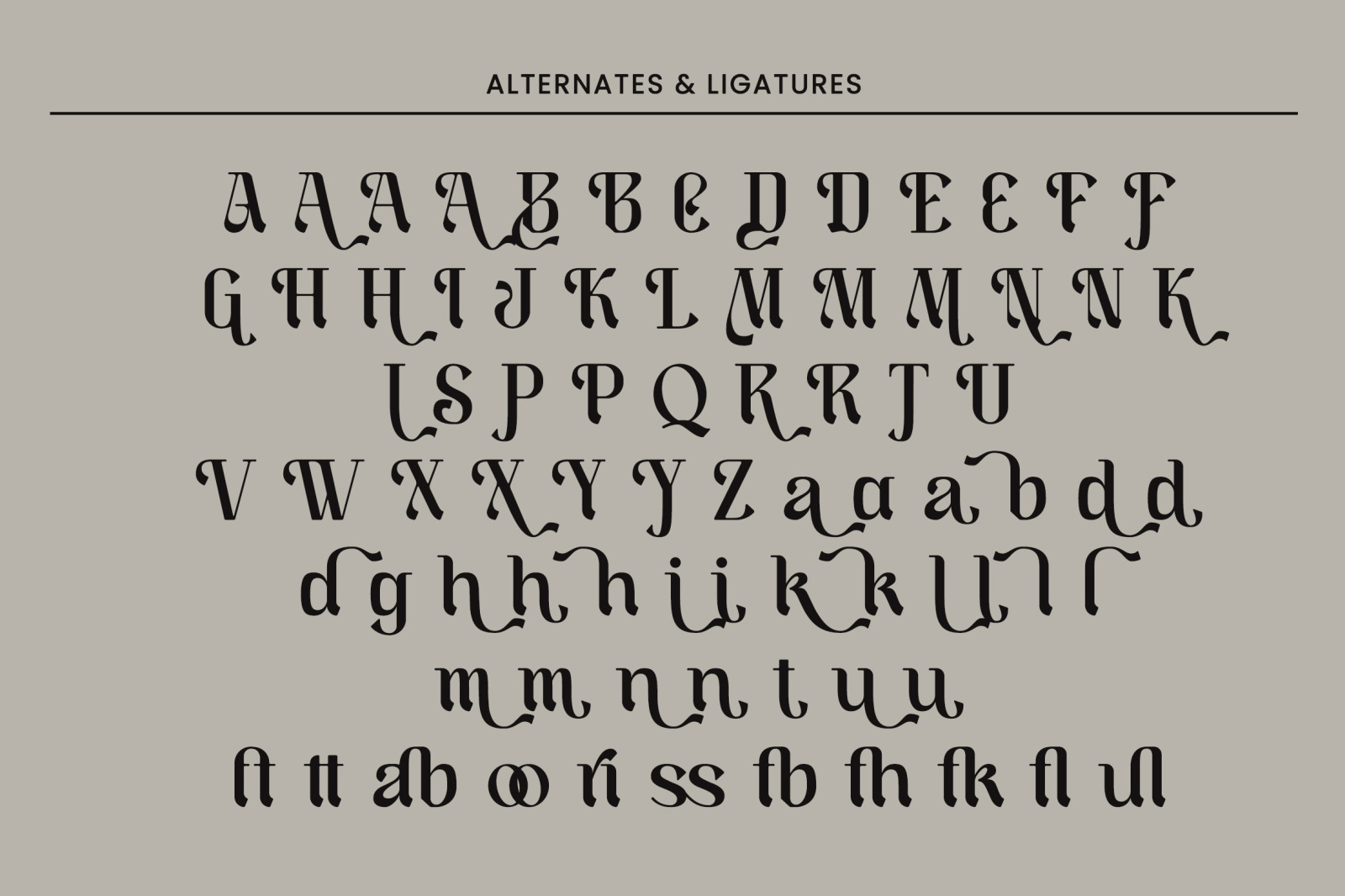 Rheaski - Modern Serif Display Font Rheaski - Modern Serif Display Font