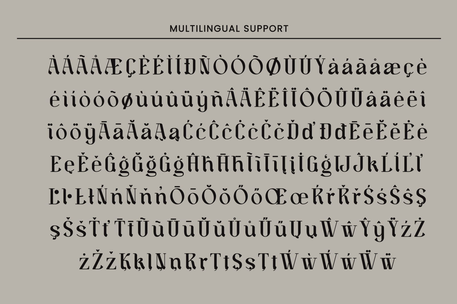 Rheaski - Modern Serif Display Font Rheaski - Modern Serif Display Font