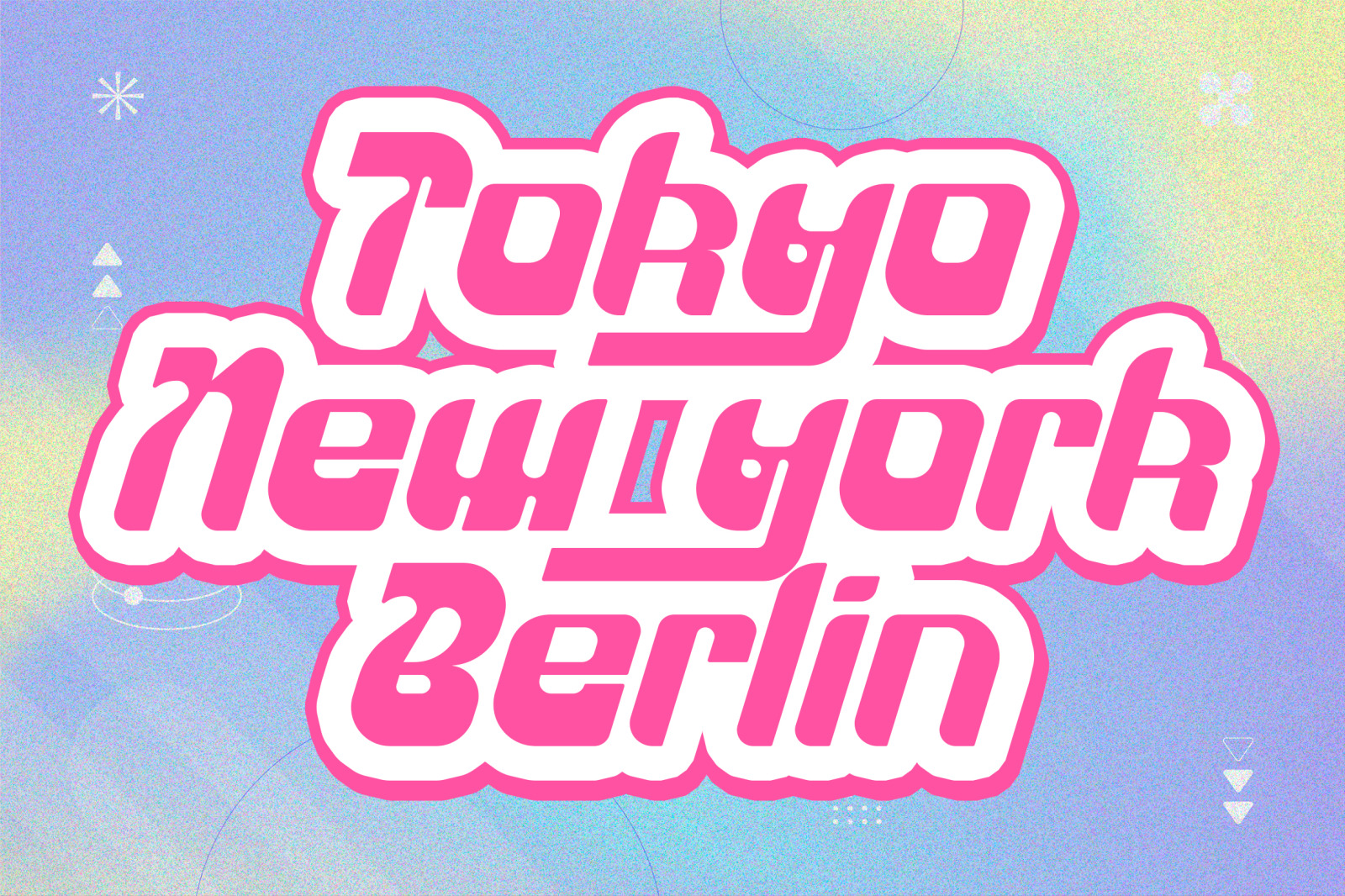 Gencity - Y2K Display Font Gencity - Y2K Display Font