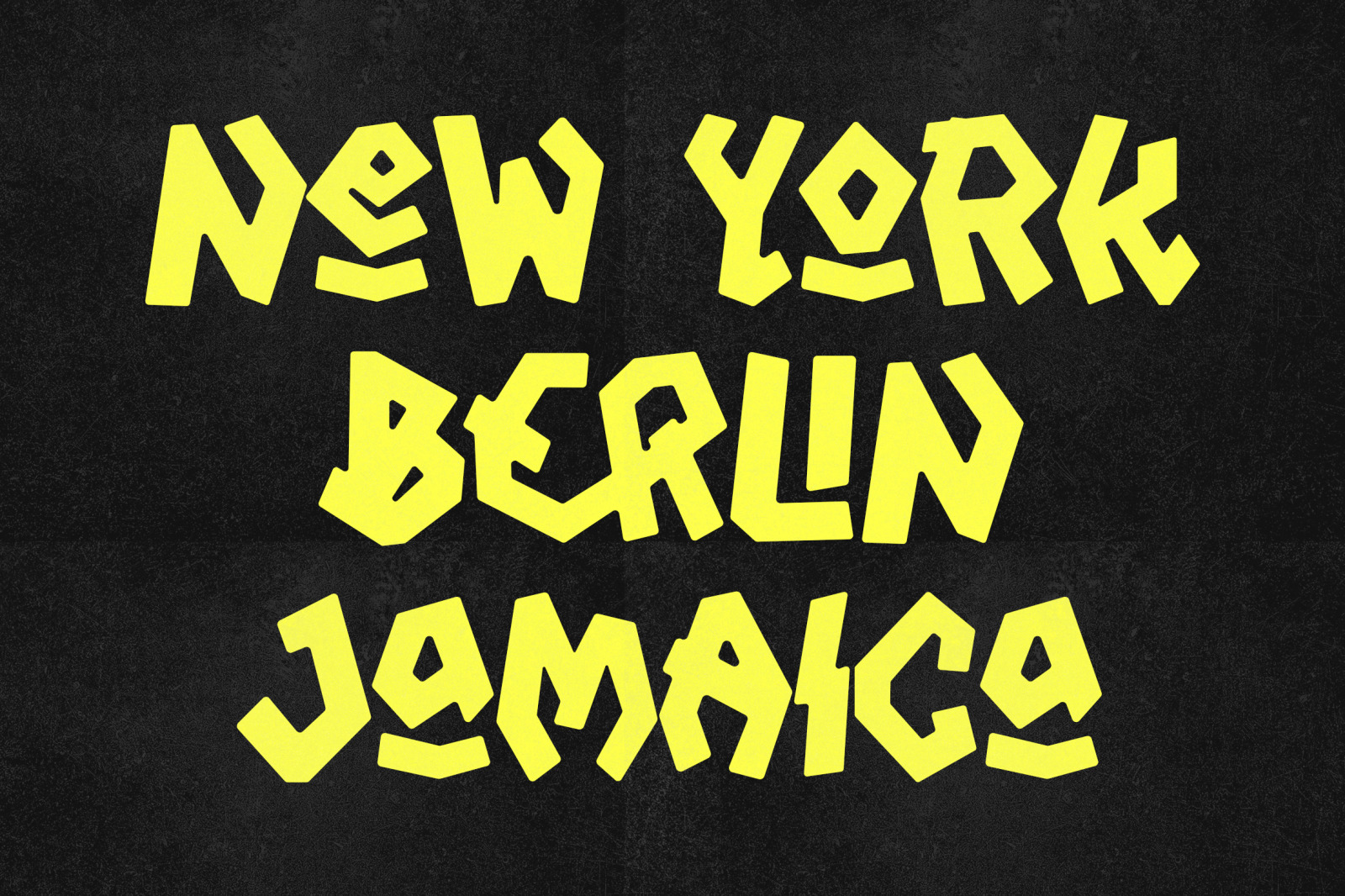 Hardsick - Display Typeface Hardsick - Display Typeface