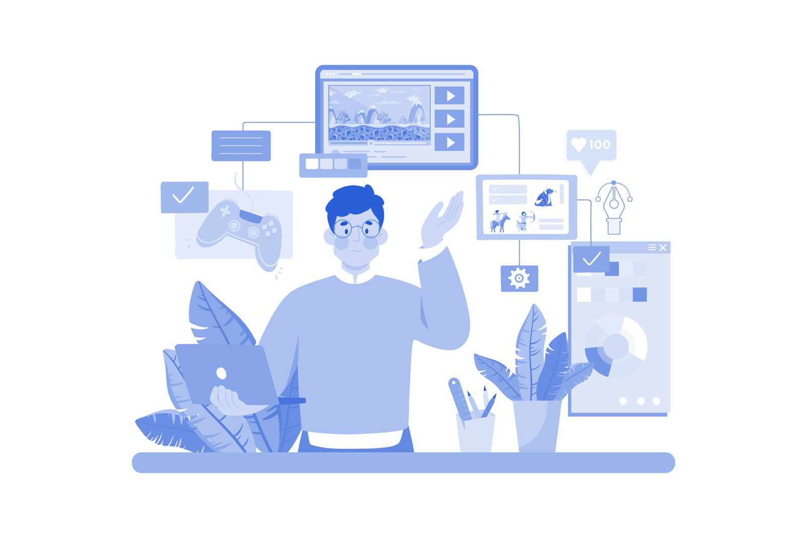 M626_Design Jobs Illustration Pack 1 M626_Design Jobs Illustration Pack 1