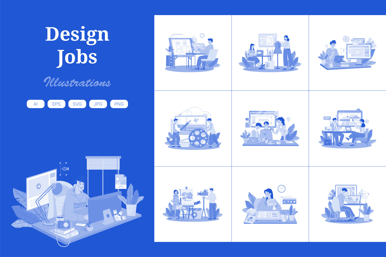 M626_Design Jobs Illustration Pack 2