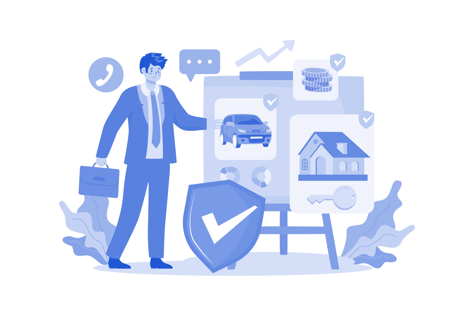 M625_Insurance Services Illustration Pack 1 M625_Insurance Services Illustration Pack 1