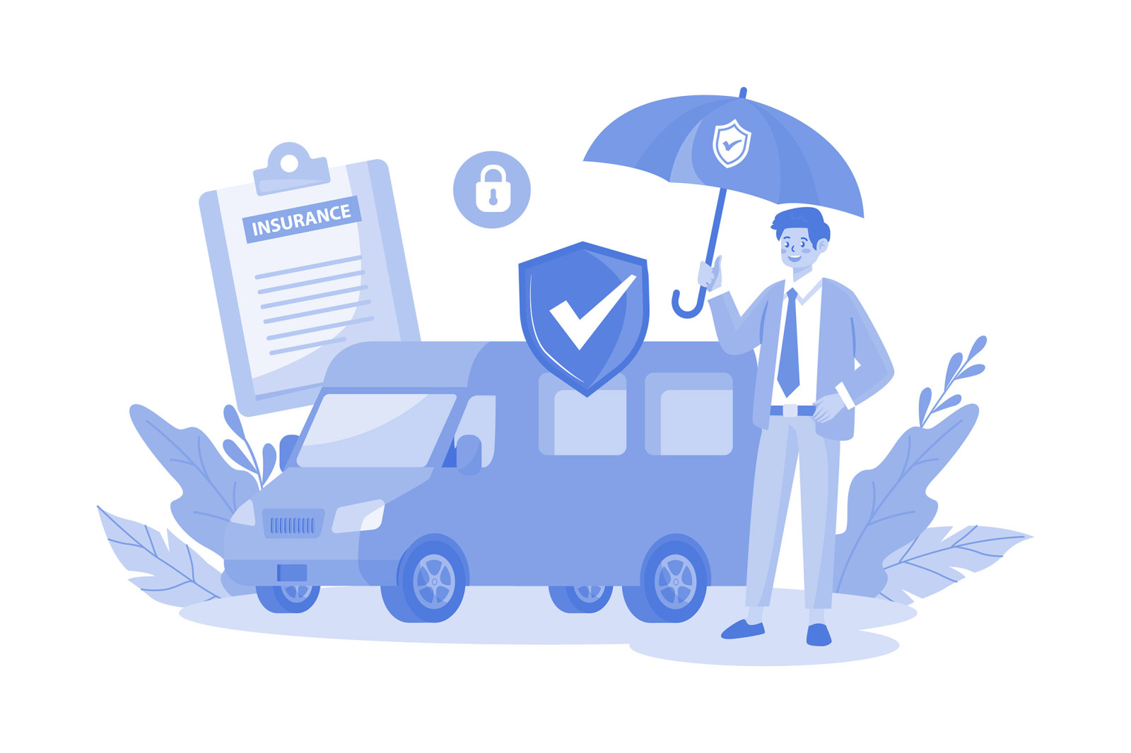 M625_Insurance Services Illustration Pack 2