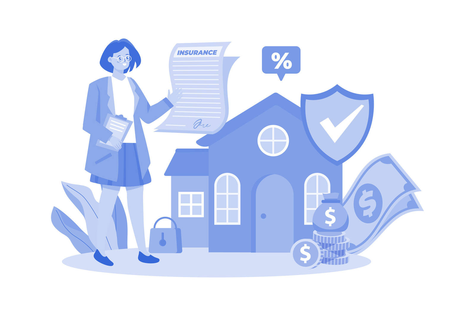 M625_Insurance Services Illustration Pack 2 M625_Insurance Services Illustration Pack 2