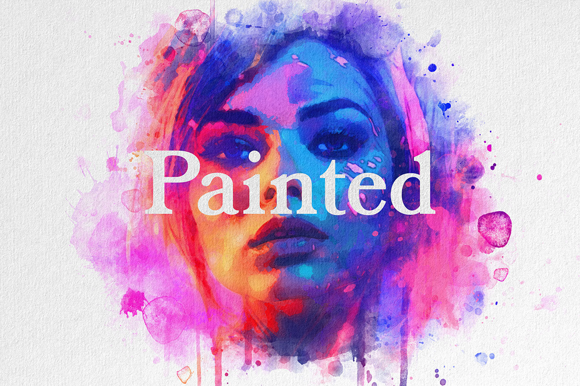 Painted Photo Effect Painted Photo Effect