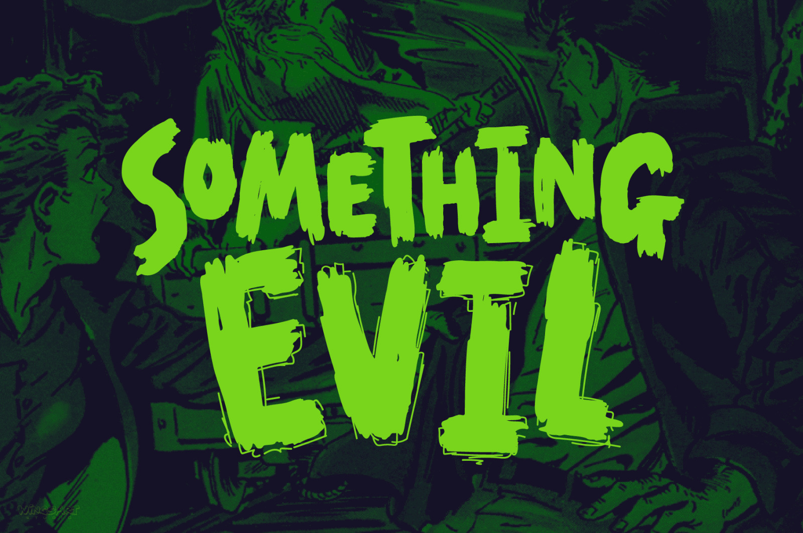 End Crawl - A Halloween Brush Font End Crawl - A Halloween Brush Font