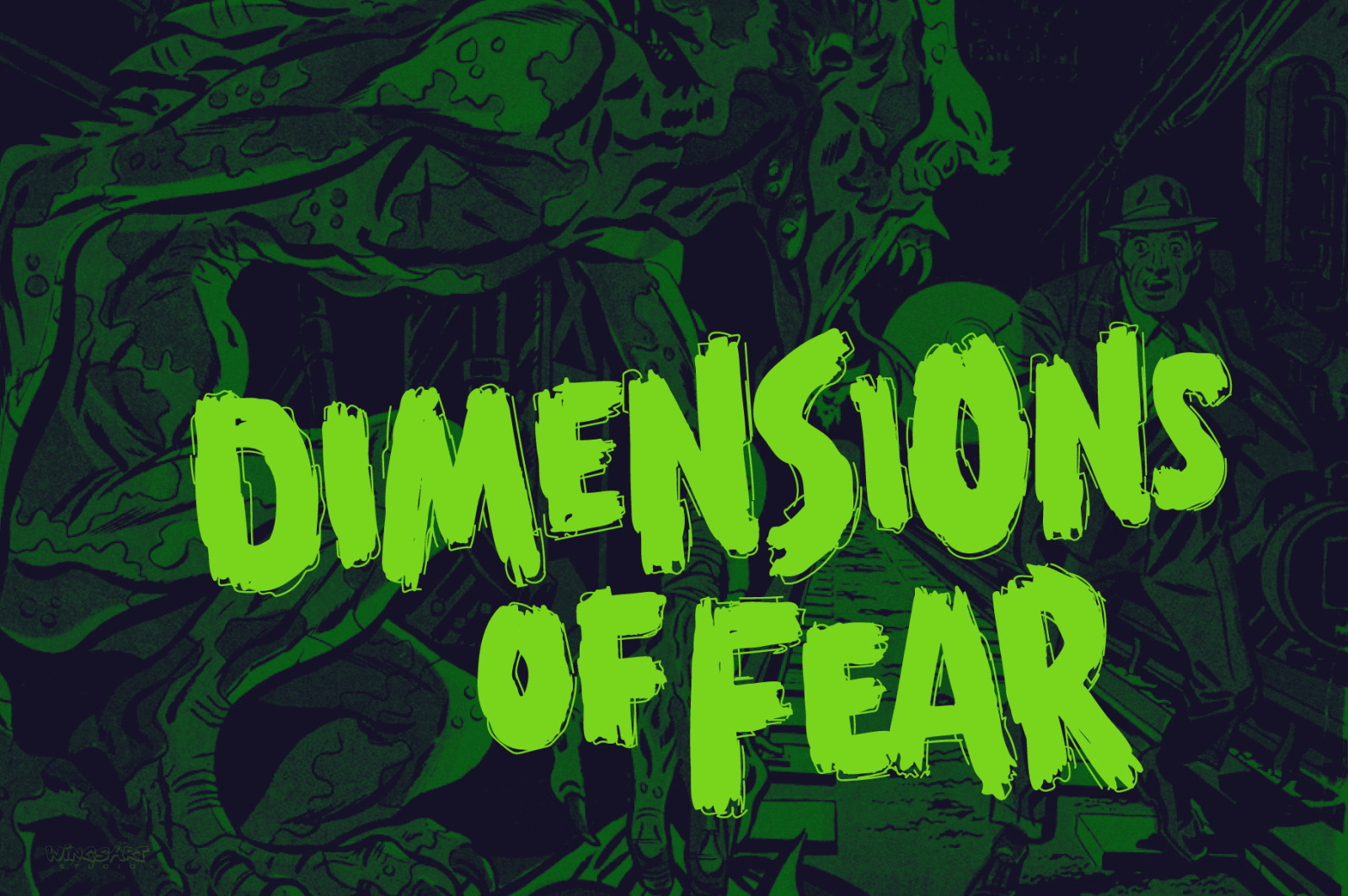 End Crawl - A Halloween Brush Font End Crawl - A Halloween Brush Font