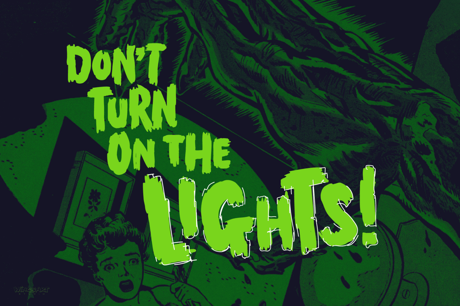 End Crawl - A Halloween Brush Font End Crawl - A Halloween Brush Font