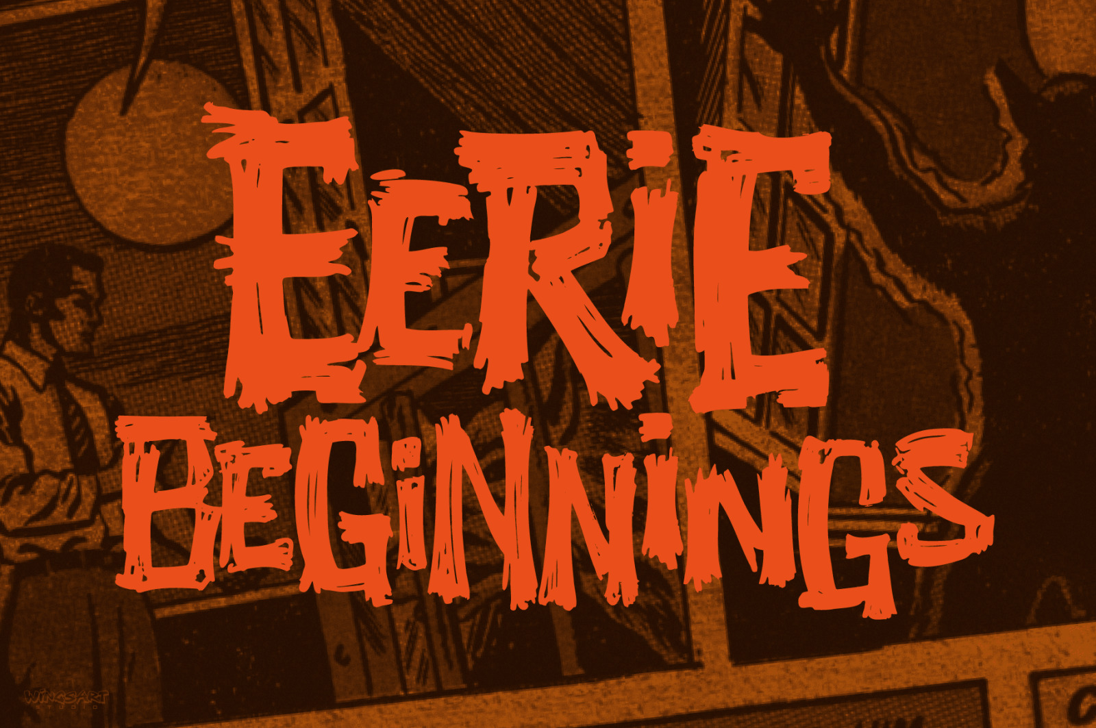 Hatchet Job - A Halloween Brush Font Hatchet Job - A Halloween Brush Font