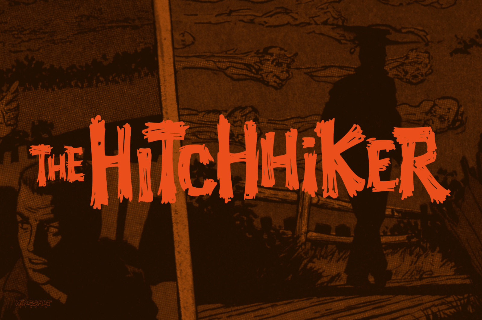 Hatchet Job - A Halloween Brush Font