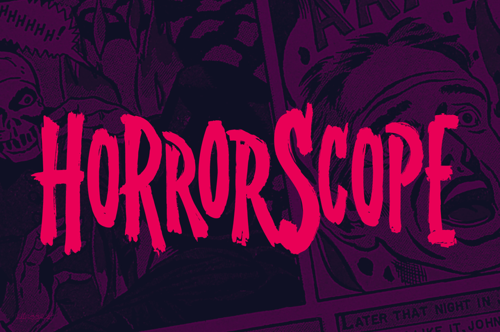 Splatterpunks - A Halloween Brush Font