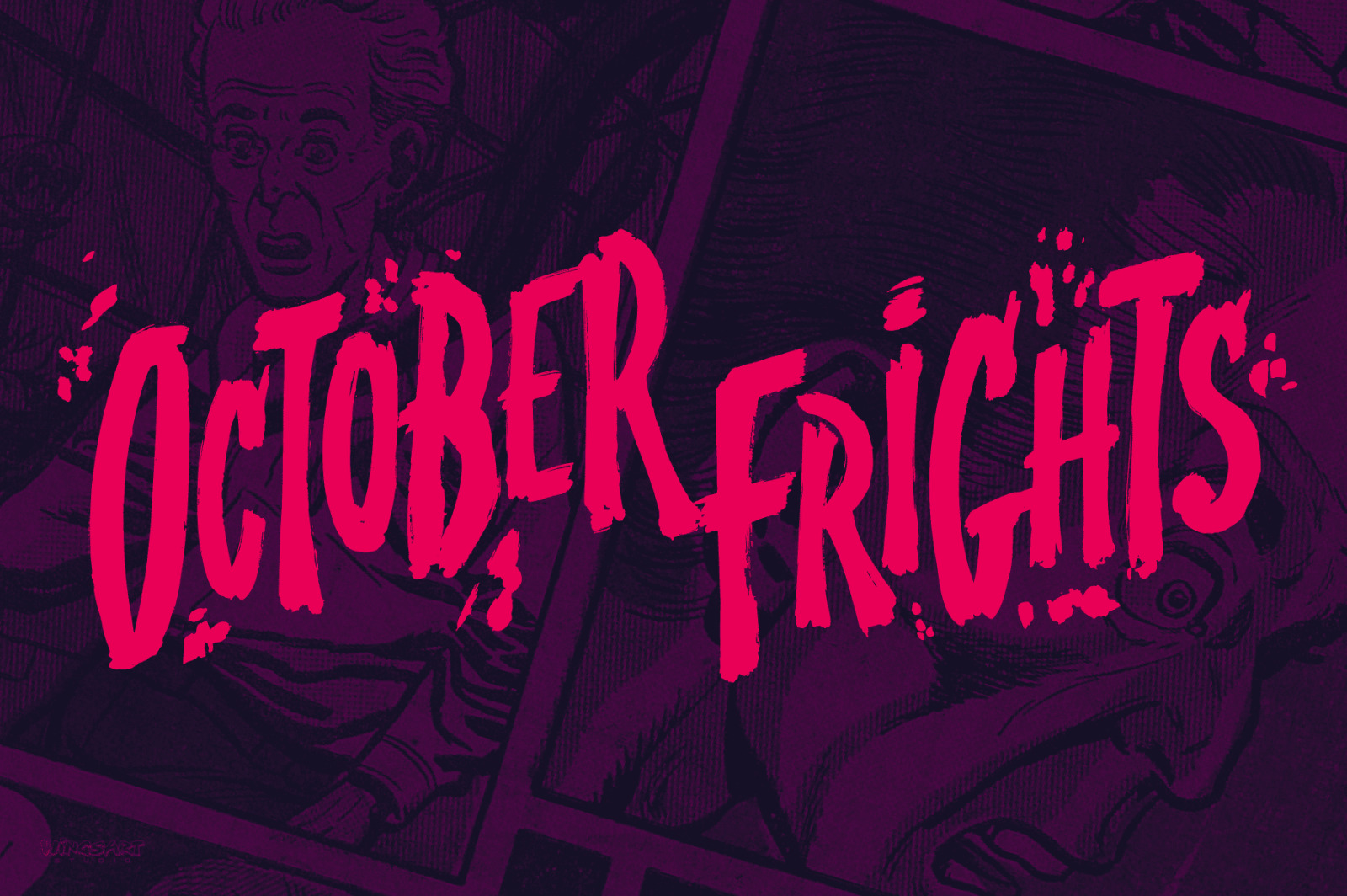 Splatterpunks - A Halloween Brush Font