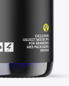 Blue Glass Dropper Bottle Mockup Blue Glass Dropper Bottle Mockup