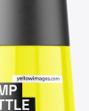 Glossy Pump Bottle Mockup