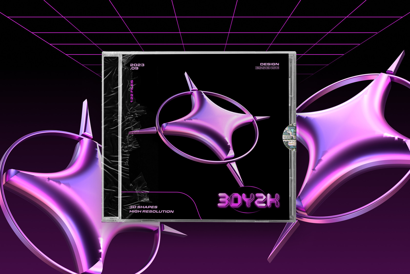 3D Y2K Objects Collection 3D Y2K Objects Collection