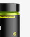 Metallic Protein Jar Mockup Metallic Protein Jar Mockup
