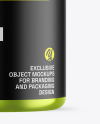 Metallic Protein Jar Mockup Metallic Protein Jar Mockup