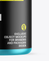 Matte Metallic Protein Jar Mockup Matte Metallic Protein Jar Mockup