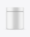 Matte Protein Jar Mockup