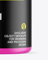 Matte Protein Jar Mockup