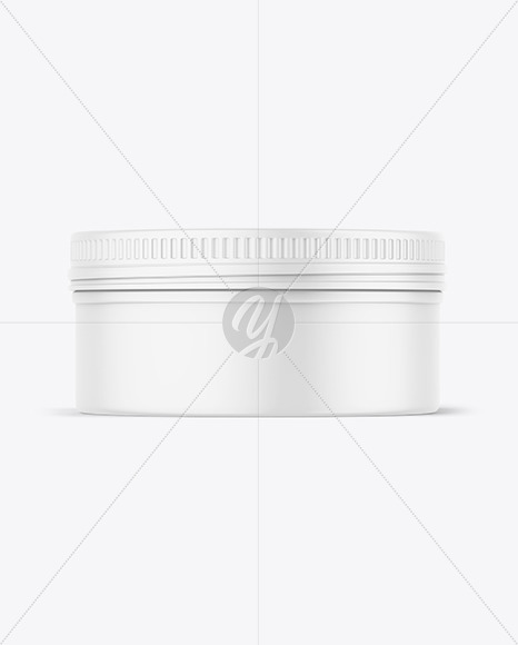 Matte Tin Can Mockup