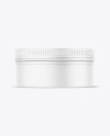 Matte Tin Can Mockup