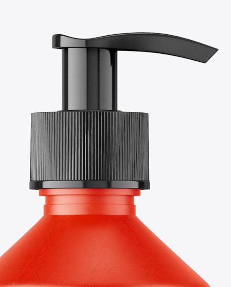 250ml Matte Pump Bottle Mockup