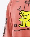 Oversize Hoodie Mockup - Half Side View