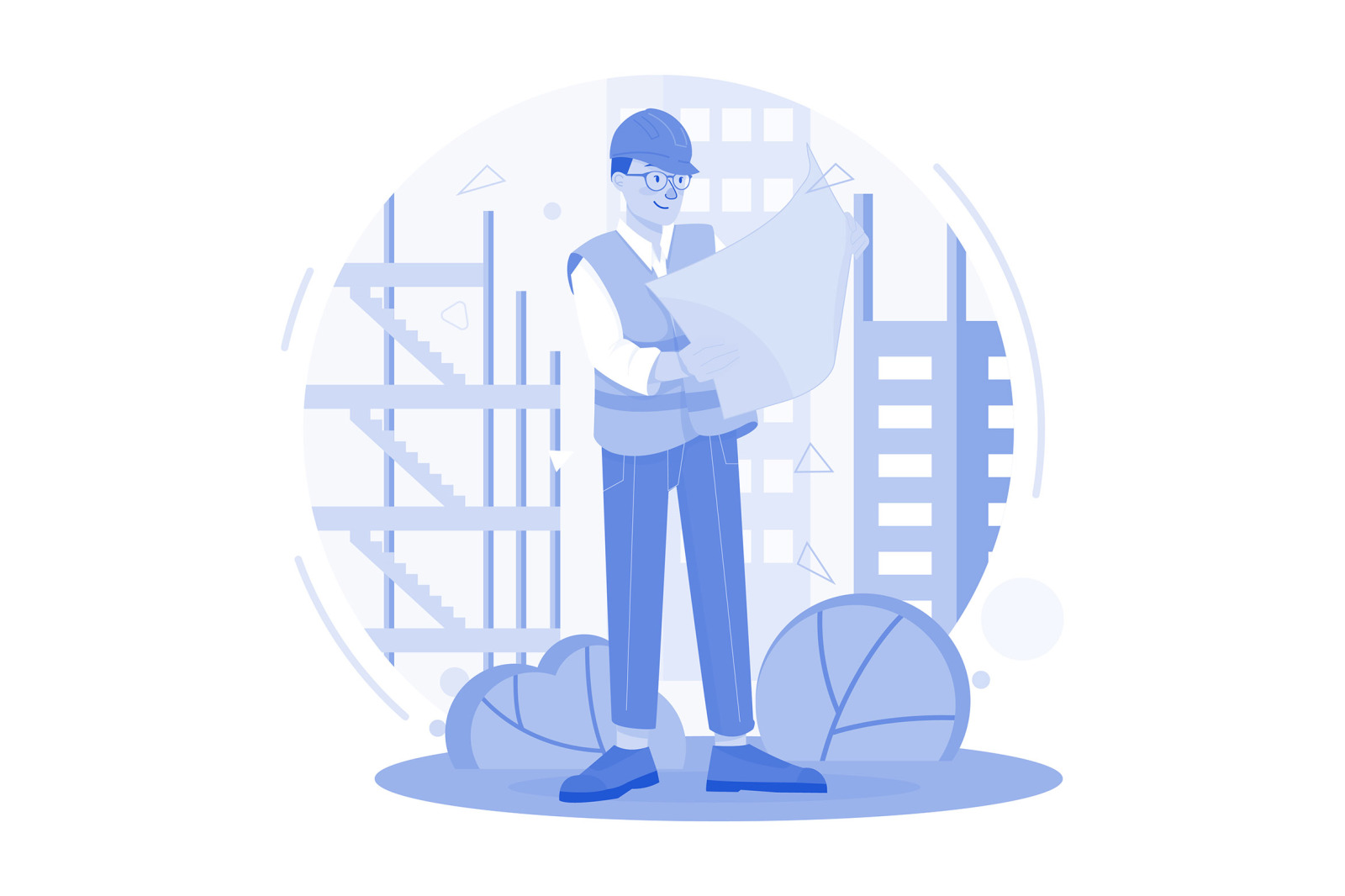 M617_Construction Services Illustration Pack M617_Construction Services Illustration Pack