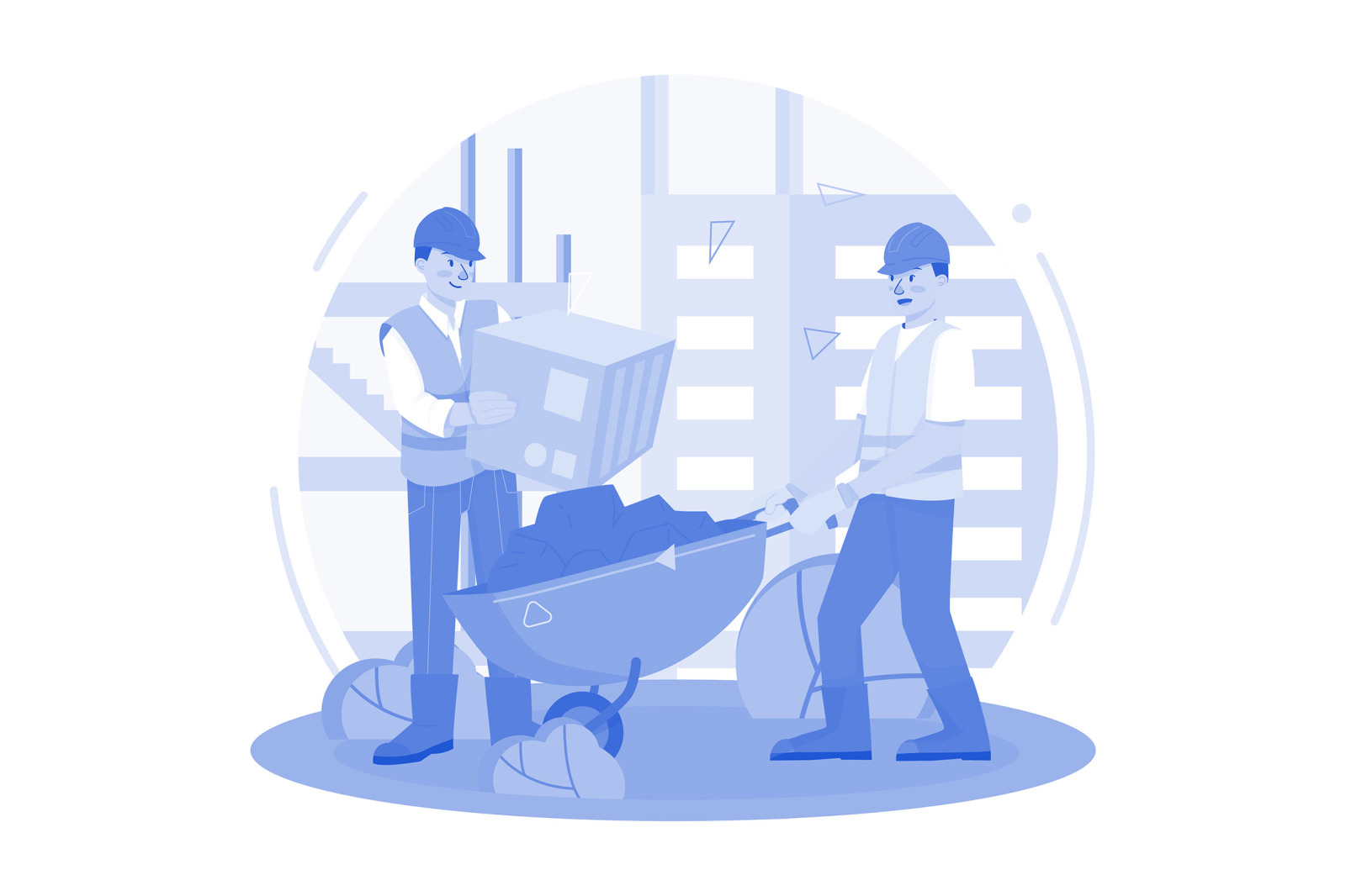 M617_Construction Services Illustration Pack M617_Construction Services Illustration Pack