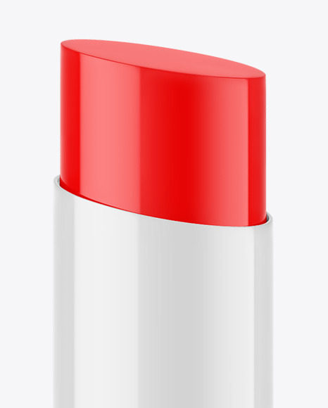 Glossy Lipstick Mockup