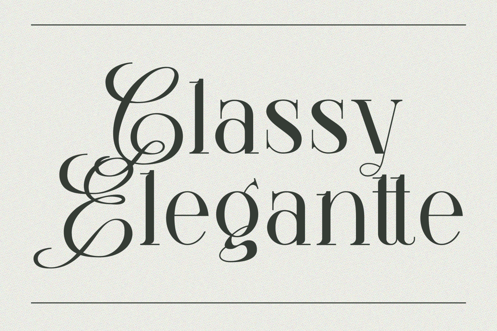 Klandestin - Elegant Serif Typeface Klandestin - Elegant Serif Typeface